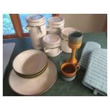 Countertop canister set, misc Stone...