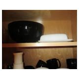 Food chopper, mugs, Corelle dishes ...