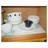 Food chopper, mugs, Corelle dishes ...