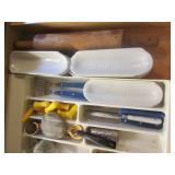 Misc flatware with drawer organizer...
