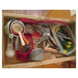 Corn cob holders, melon baller scoo...