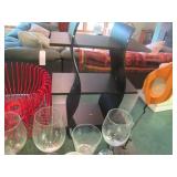 Colorful baskets, tabletop decor an...