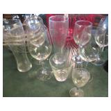 Colorful baskets, tabletop decor an...