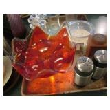 Depression era candy dishes, vintag...