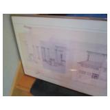 Nature and architectural themed wal...