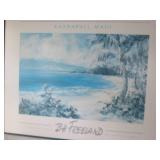 2pc framed wall art...