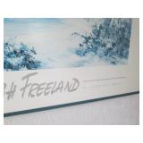 2pc framed wall art...