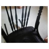 Vintage spindle back rocking chair ...