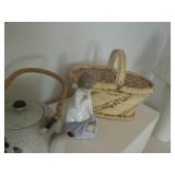 Collection of decorative pitchers, ...