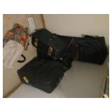 Variety of suitcases and other lugg...