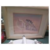 Fish themed wall and countertop dec...