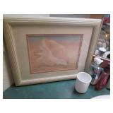 Fish themed wall and countertop dec...