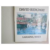 2pc framed wall art...