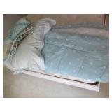 Comforter, quilt and accent pillows...