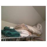 Blanket, mattress pads, misc bed li...
