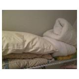 Blanket, mattress pads, misc bed li...