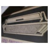 Roaster, cut glassware, decorative ...