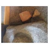 Matate for grinding corn or grain...