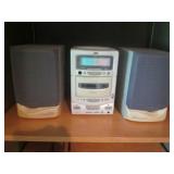 JVC bookshelf stereo...