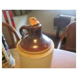 Stoneware crock pitchers, stein, sa...