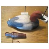 Vintage carved Wood Seagulls and du...