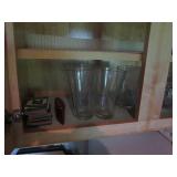 Vintage cut glass decanters, oil la...