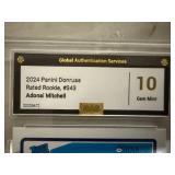 GAS Gem Mint 10 Adonai Mitchell Football Card