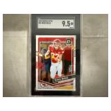 SGC 9.5 Mint Travis Kelce