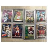 Lot of 8 Football Cards