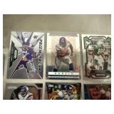 Lot of 9 Vikings Football Cards