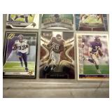Lot of 9 Vikings Football Cards