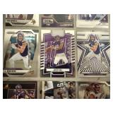 Lot of 9 Vikings Football Cards