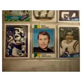 Lot of 9 Vikings Football Cards