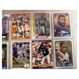 Lot of 18 Vikings Football Cards