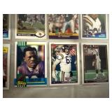 Lot of 18 Vikings Football Cards