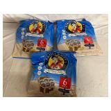 3 x 6ct Bags of Pirates Booty White Cheddar Popcorn