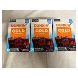 3 Boxes of Dunkin Cold Brew K-Cups