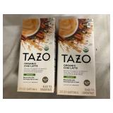2 Bottles of Tazo Organic Chai Latte
