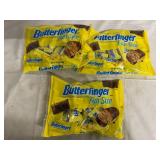 3 Bags of Butterfingers Fun Size Candy Bars