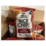 6 x 5.5oz Bags of Quaker Rice Chips - Tangy BBQ