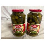 2 Jars of Gedney Kosher Dill Baby Pickles