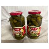 2 Jars of Gedney Kosher Dill Baby Pickles