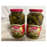 2 Jars of Gedney Kosher Dill Baby Pickles