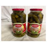 2 Jars of Gedney Kosher Dill Baby Pickles