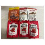 Wiley Wallaby Licorice, Brownie Brittle, and Mini Pixies