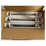 12 Universal 1in White Round Ring Binders