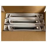 12 Universal 1in White Round Ring Binders