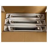 12 Universal 1in White Round Ring Binders