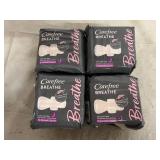 4 x 12ct Care Free Breathe Ultra Thin Pads with Wings