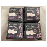 4 x 12ct Care Free Breathe Ultra Thin Pads with Wings